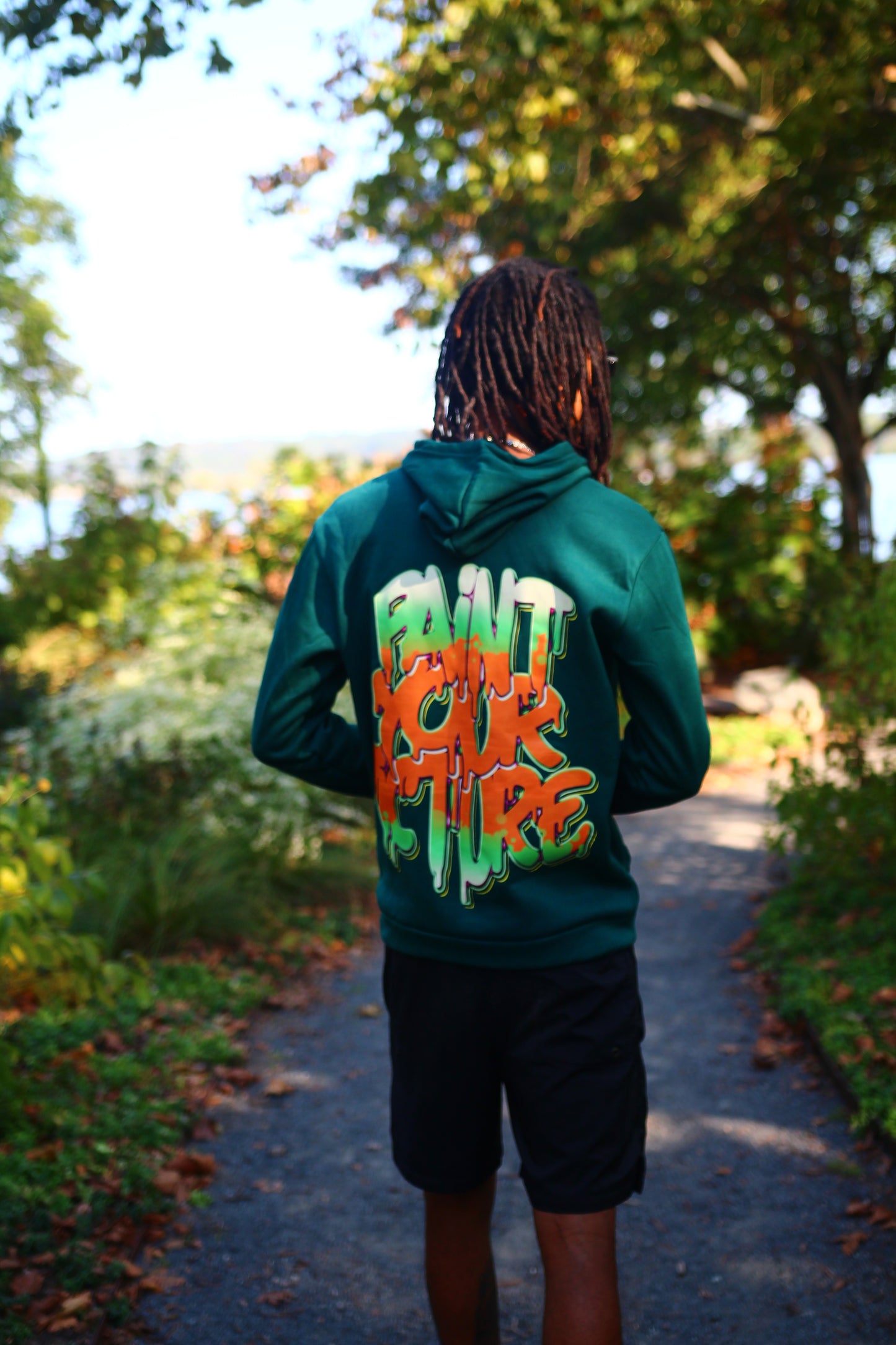 GREEN HOODIE