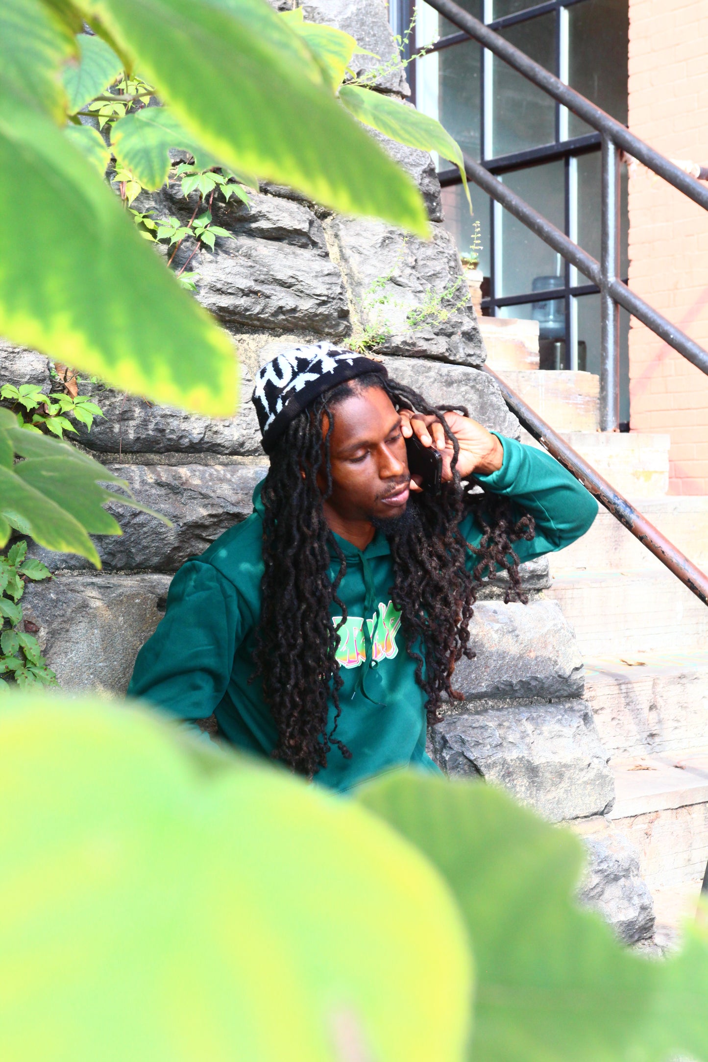 GREEN HOODIE